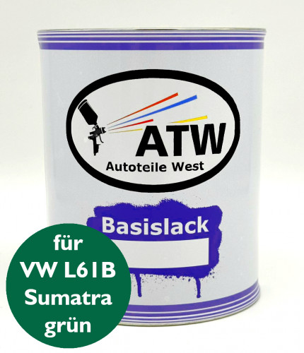 Autolack für VW L61B Sumatragrün